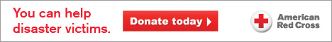 You can help disaster victims Red Cross web banner